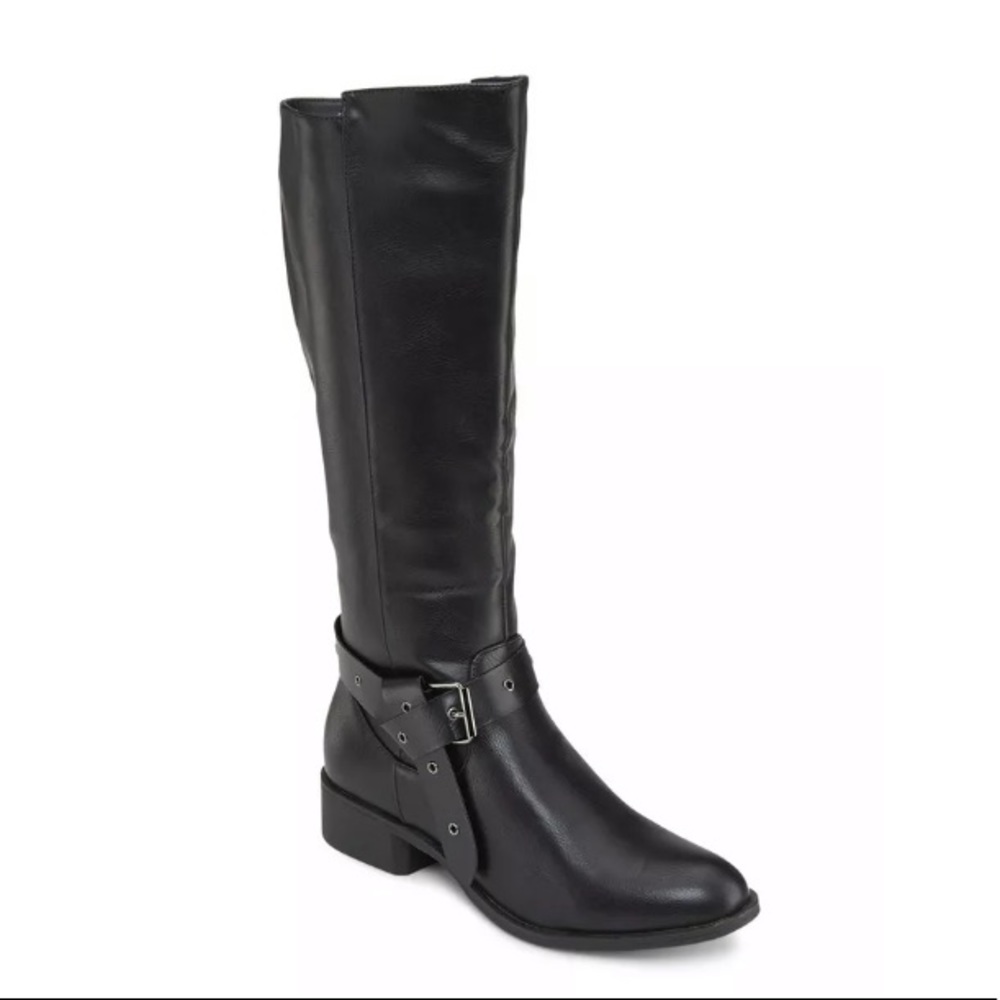 Olivia Miller Runaway Train Tall Boots Black